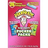 Warheads Sour Dippers Pucker Packs Classroom