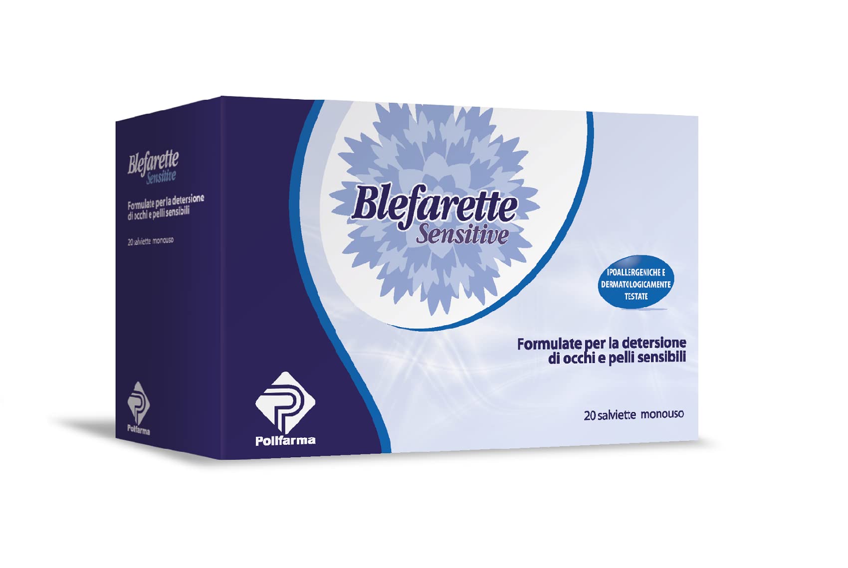 Blefarette Periocular Zone Cleaning Wipes - Pack of 20 x 100 g