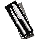 RADA Cutlery 2-Piece Cook’s Select Knife Gift Set (S53), Stainless Steel Hollow Ground Blade, Made in USA, Silver Handles