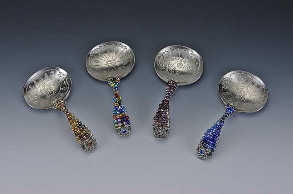 Wire Wrapped Stainless Steel Spoon Of Mini Uses