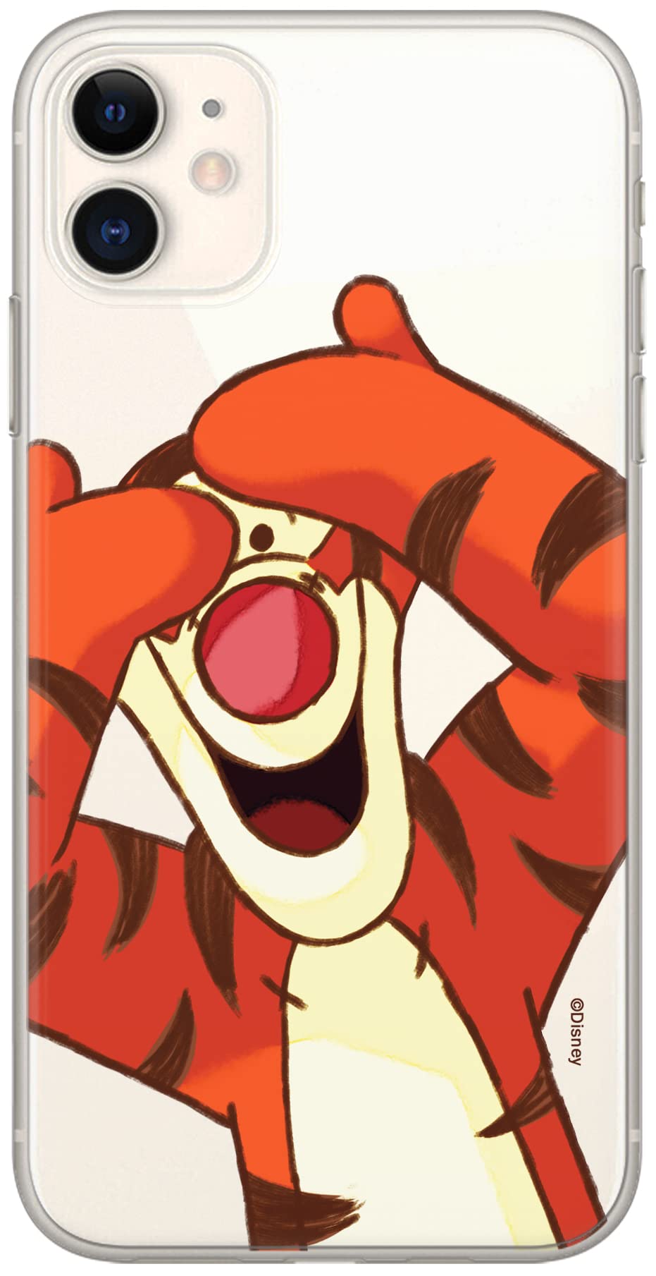 ERT GROUP mobile phone case for Apple Iphone 7 PLUS/ 8 PLUS original and officially Licensed Disney pattern Winnie the Pooh and friends 035, partially transparent