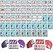 NEATLINGS Chore Chart System | Reward Responsibility | Customize for 1-3 Kids | 76 Unique Chores! (Purple, Pink, Light Blue - Chart for up to 3 Children)