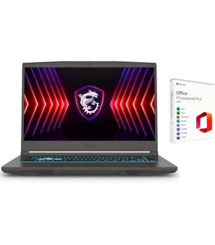 Amazon.com: MSI Thin 15 Gaming Laptop 15.6