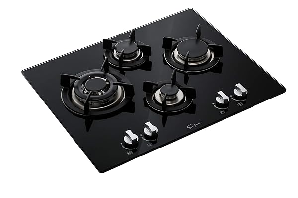 Empava 24" Gas Stove Cooktop with 4 SABAF Sealed Burners