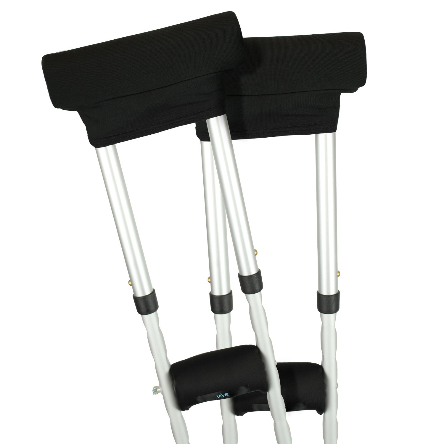 Carex Folding Crutches, 5 Pounds, Folding Underarm Crutches