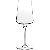 Krosno White and Sparkling Wine Glasses | 6 Pieces Set | Elegant | Crystal Glass | Lead-Free Glass | Perfect for Homes, Resta