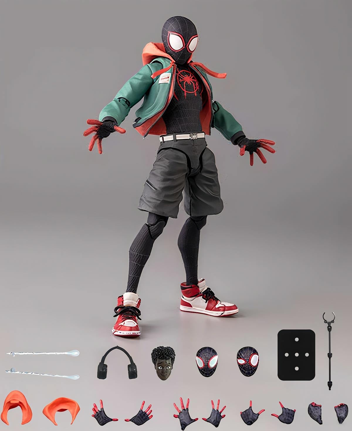 Photo 1 of DCKENGO Spide Hero Action Figure, 6-Inch, Moveable Joints, with Display Bracket
