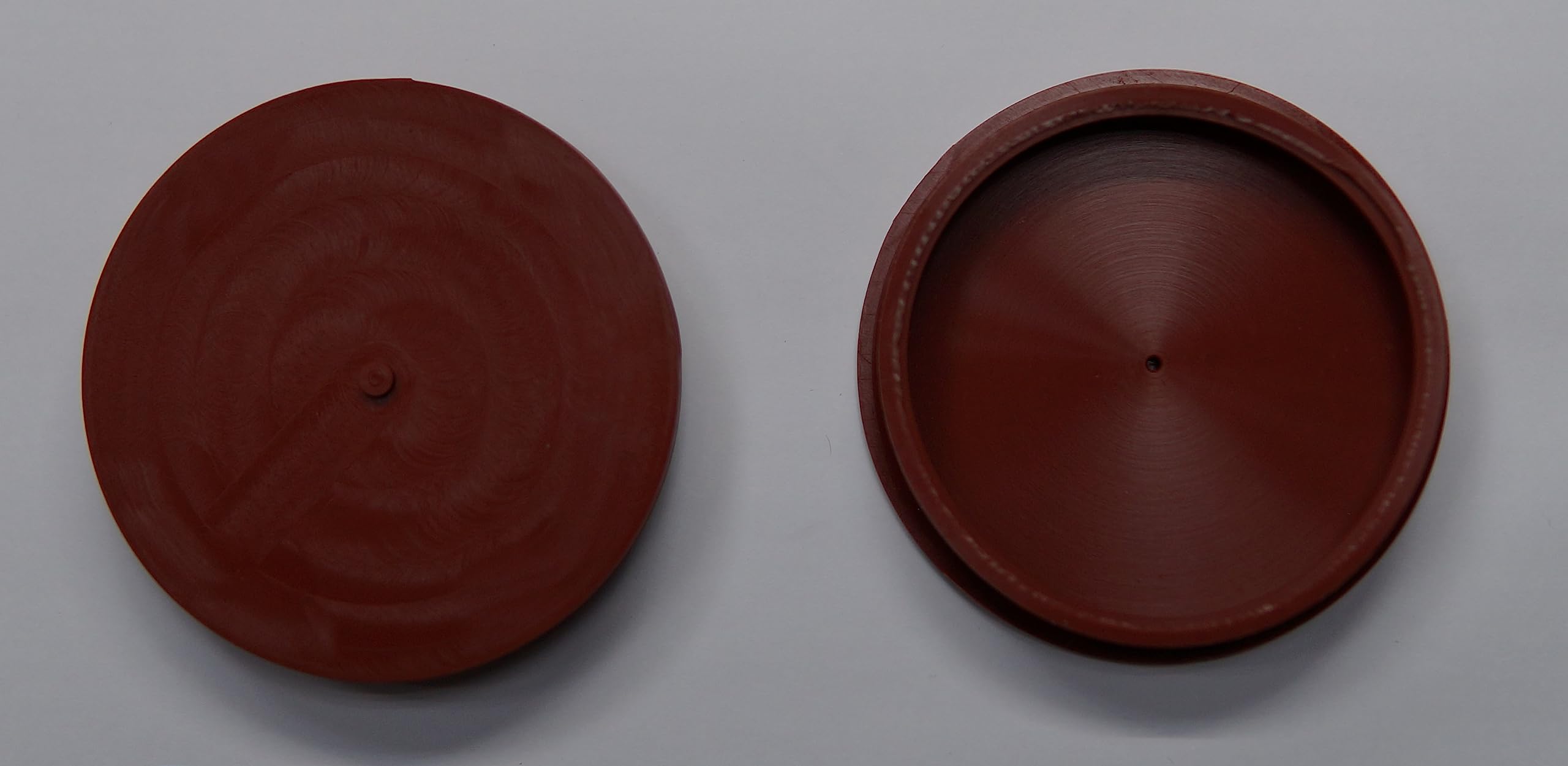 dexierp Protection Force Easy Cap For OD 75.5mm 3 Inch (Pack of 2) Ribp Tube Expanded Tube Openning Long Tube Pipe Post End Cover Screw Thread Protectors Elastic Rubber