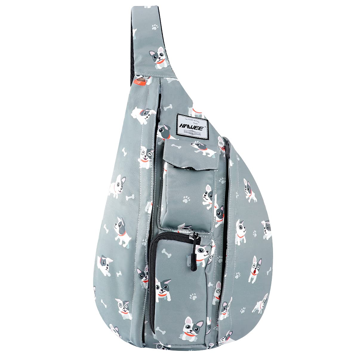 HAWEE Sport Sling Backpack Travel Chest Shoulder Bag Crossbody Daypack Casual for Men Women Teens Work Travel Study Outdoor Climbing Hiking Running — image 1