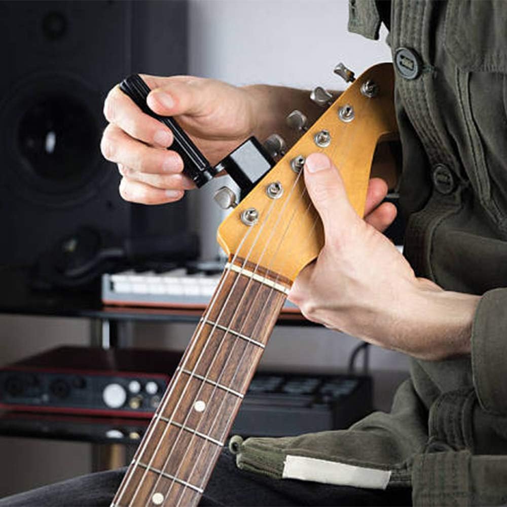 Kulannder Guitar Care Kit: 15-Piece Accessories Set for Guitar Ukulele, Bass & More, Includes Files, Ruler, Winder, Cutter - Image 3