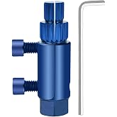 Broken Pipe Thread Extractor Tool, Heavy Duty Faucet &amp; Internal Pipe Wrench for 1/2" 3/4" 1", Plumbing Extractor Tool for Rusted or Stripped Pipes, Bolt, Nipple