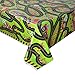 Multicolored Construction Party Rectangular Plastic Table Cover, 54