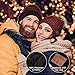 Onesiall Bluetooth Beanie Hat Headphones [Upgraded], Bluetooth 4.2 Headset Winter Music Hat Knit Cap with Stereo Speaker, Microphone, Hand-Free Compatible with Cellphone/iPad and So On.