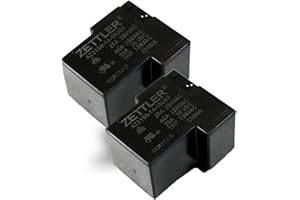 American Zettler AZ2150-1A-15DE 15VDC 256 Ohm 40A SPST-NO THT Power Relay (Pack of 2)