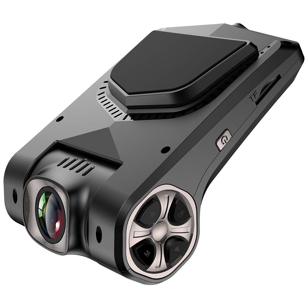 Dash Cam,FUNBOT Full HD 1080P 2.45" LCD 170 Degree Wide Angle Dashboard Camera Recorder, 16GB MICROSD Card, Sony Video Sensor, G-Sensor, Night Vision, WDR, Loop Recording