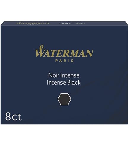 Amazon.com: Waterman Fountain Pen Ink Cartridges, Mysterious Blue