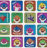Paper Projects Baby Shark Potty Training Chart 56 Sparkly Stickers Wipe Clean view 5