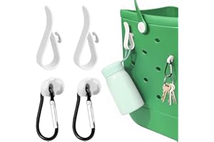 Artgeeker 4 Bogg Bag Hooks,Insert Type Hanging Hook,Compatible with Bogg Beach Bag,Bogg Bag Accessories