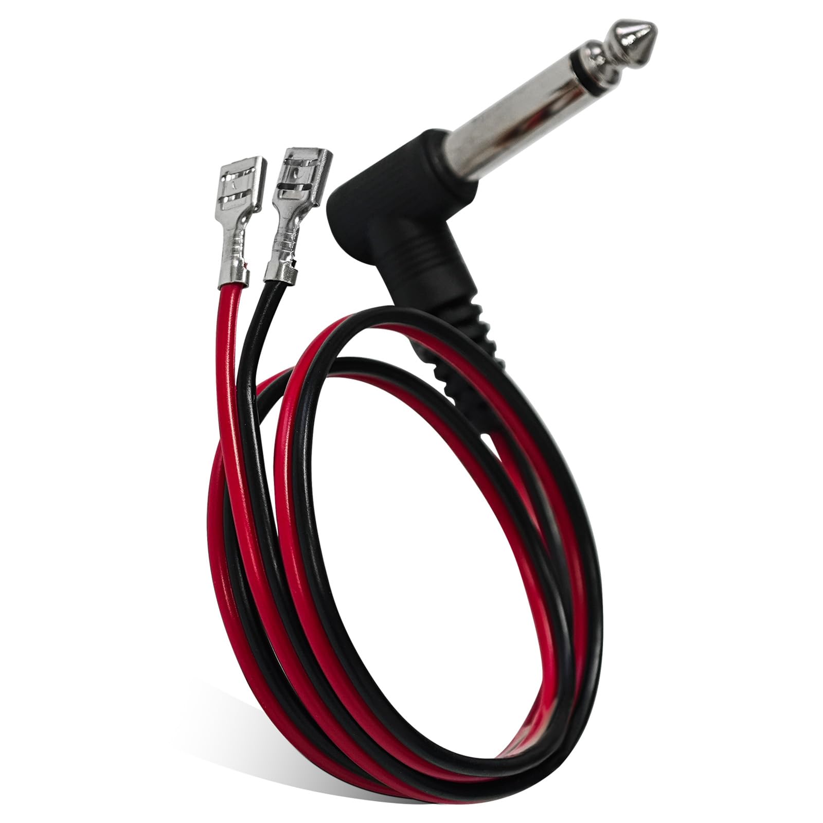 Photo 1 of 003-8566-049 Replacement 1/4-Inch Internal Speaker Cable for Fender Amp Speaker Cable Right Angle TS Plug 13.5 Length Compatible with Blues Junior Twin Reverb Hot Rod Deluxe & More