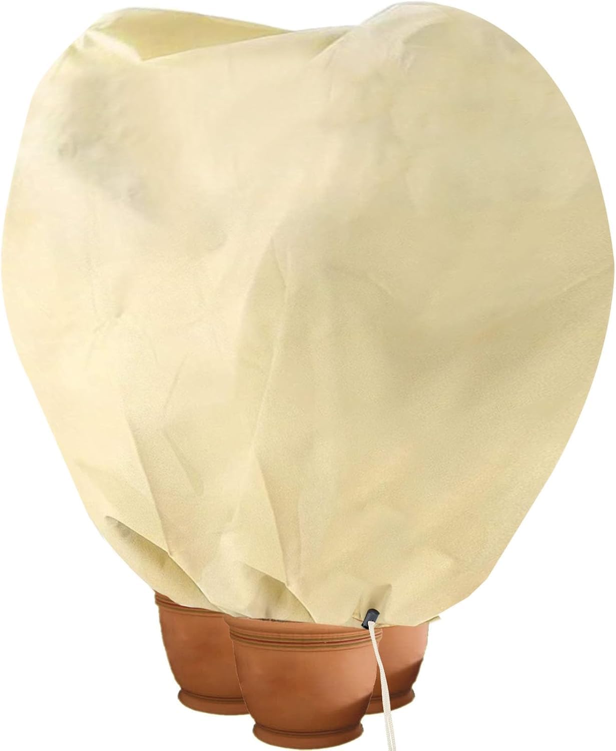 Hydrogarden Winter Plant Fleece Frost Protection Plant Easy Fleece Jackets,Plant Fleece Jacket for Outdoor Garden Plant Herb Large (120x180cm)