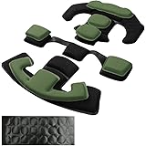 Yzpacc Tactical Helmet Pads, Universal Replacement Ex Helmet Internal Memory Foam Pad Universal Helmet Padding Inserts Protec