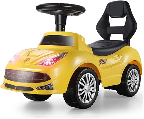 Amazon Co Jp 子供ツイスト車ヨーヨー車1 3年歳の赤ちゃんスクーターのおもちゃ車の幼児車の振動車のベビーカーのおもちゃ Xuan Worth Having Color Yellow おもちゃ