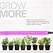 SLR 5pc 20 Inch LED Strips Grow Light, Full Spectrum, for Indoor Plants, Desk Plant, Gardens, Greenhouses, Vegetables, Herbs, Flowers for Hydroponics and Horticulture [Full Kit w/Plug]