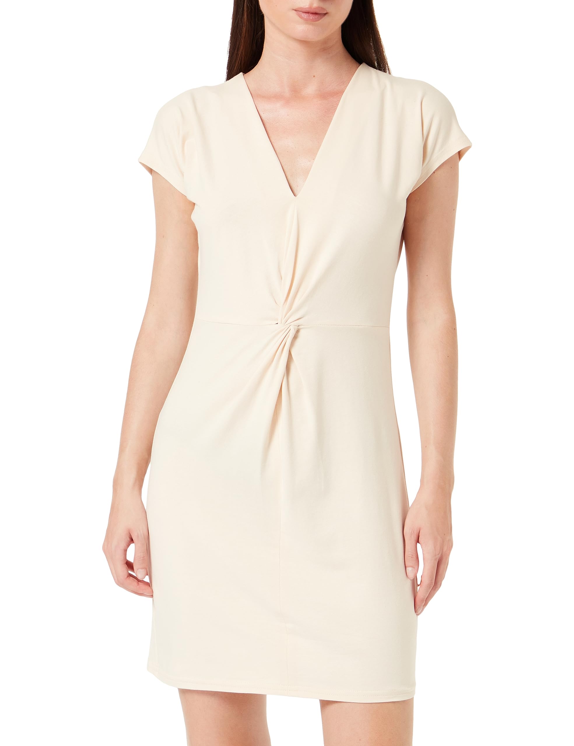 Makadamia Women's Casual Dress, Sand, 10/12