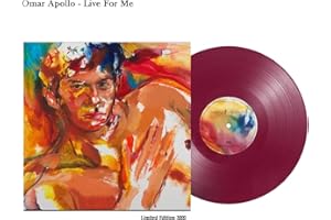 Omar Apollo - Live For Me Exclusive Fruit Punch Record #3000 Copies