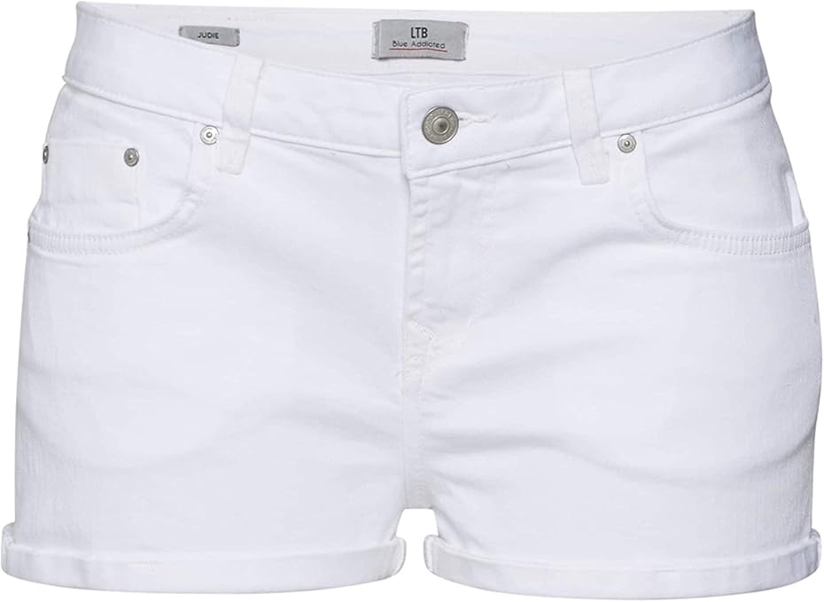 LTB Damen Judie Jeans-Shorts – Türkische Qualität, Kurze Denim-Shorts Mit Reißverschluss Für Den Sommer