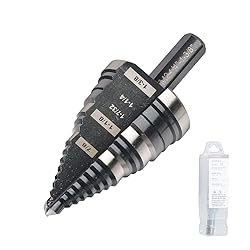 Jerax tools 1/4 to 1-3/8 Inch Step Drill Bit