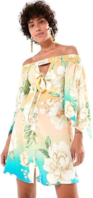 vestido curto dora farm