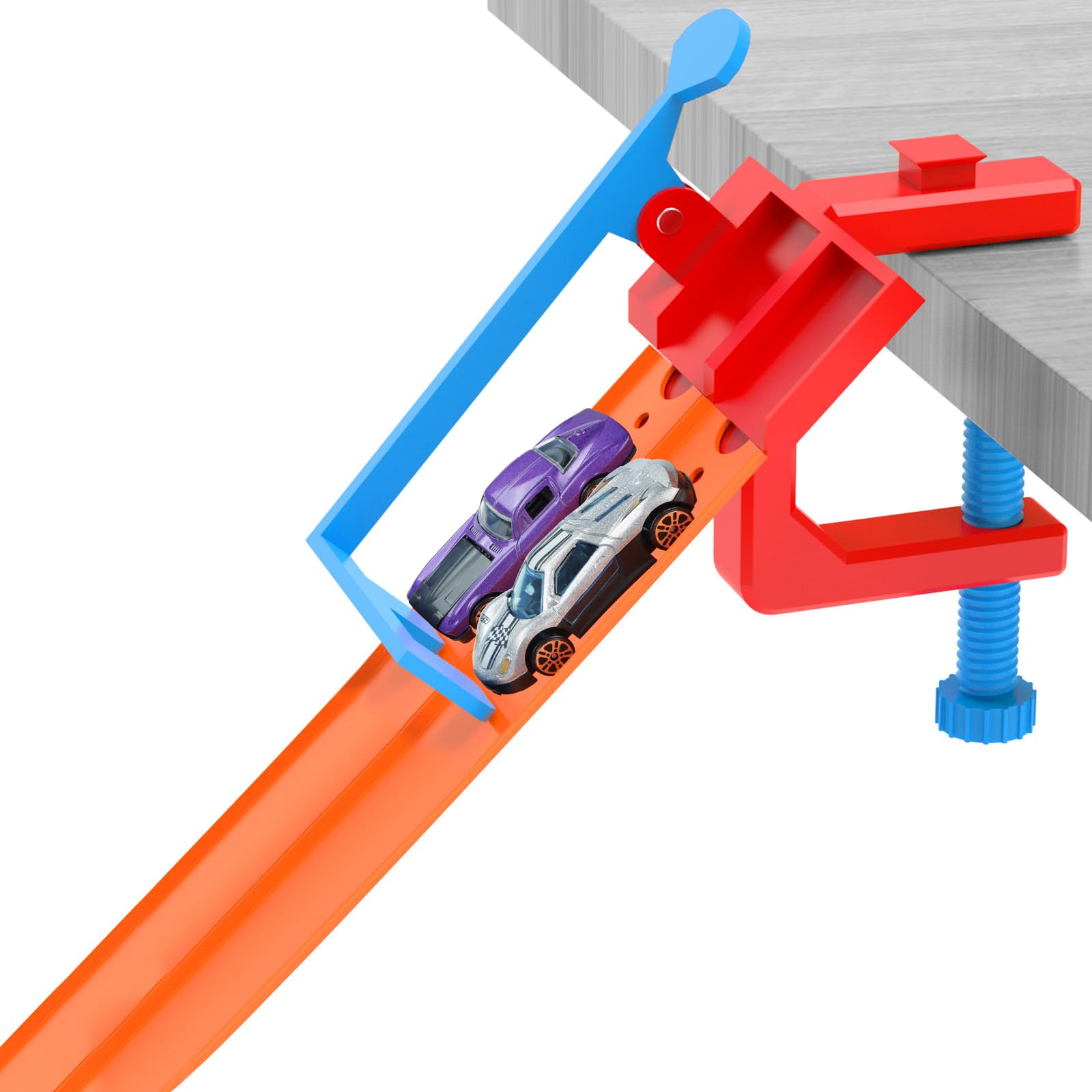 Photo 1 of 2-Lane Starting Gate Compatible with Hot Wheels Racetracks (Starting Gate Only)