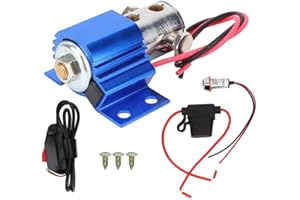 Aramox Brake Lock, Universal Brake Roll Control Electric Kit Brake Line Lock Hill Holder for 12-16 Volt Electric Systems (Blu