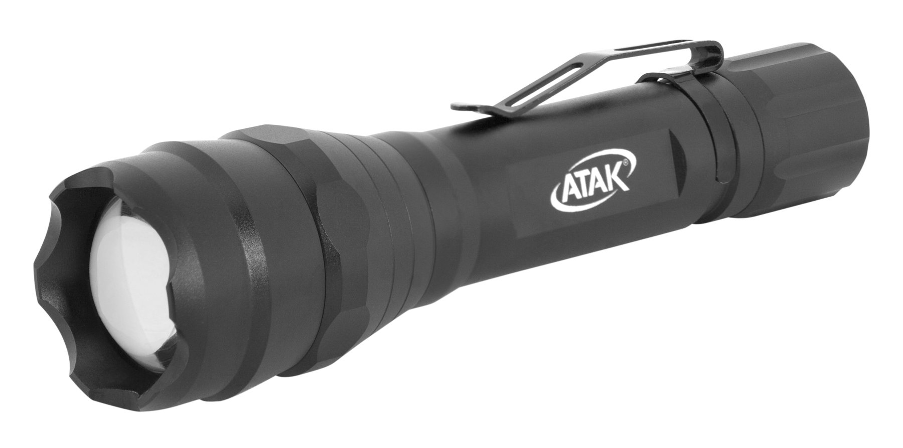 Performance Tool ATAK Model 550 Pro-Focus 320 lumens Black LED Lithium-Ion Rechargeable Flashlight