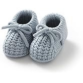 Wugugu Baby Booties Newborn Boys Girls First Walkers Soft Knit Infant Sock Shoes Cozy Crochet Toddler Crib Boots