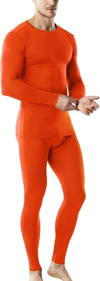 tsla men's thermal underwear set