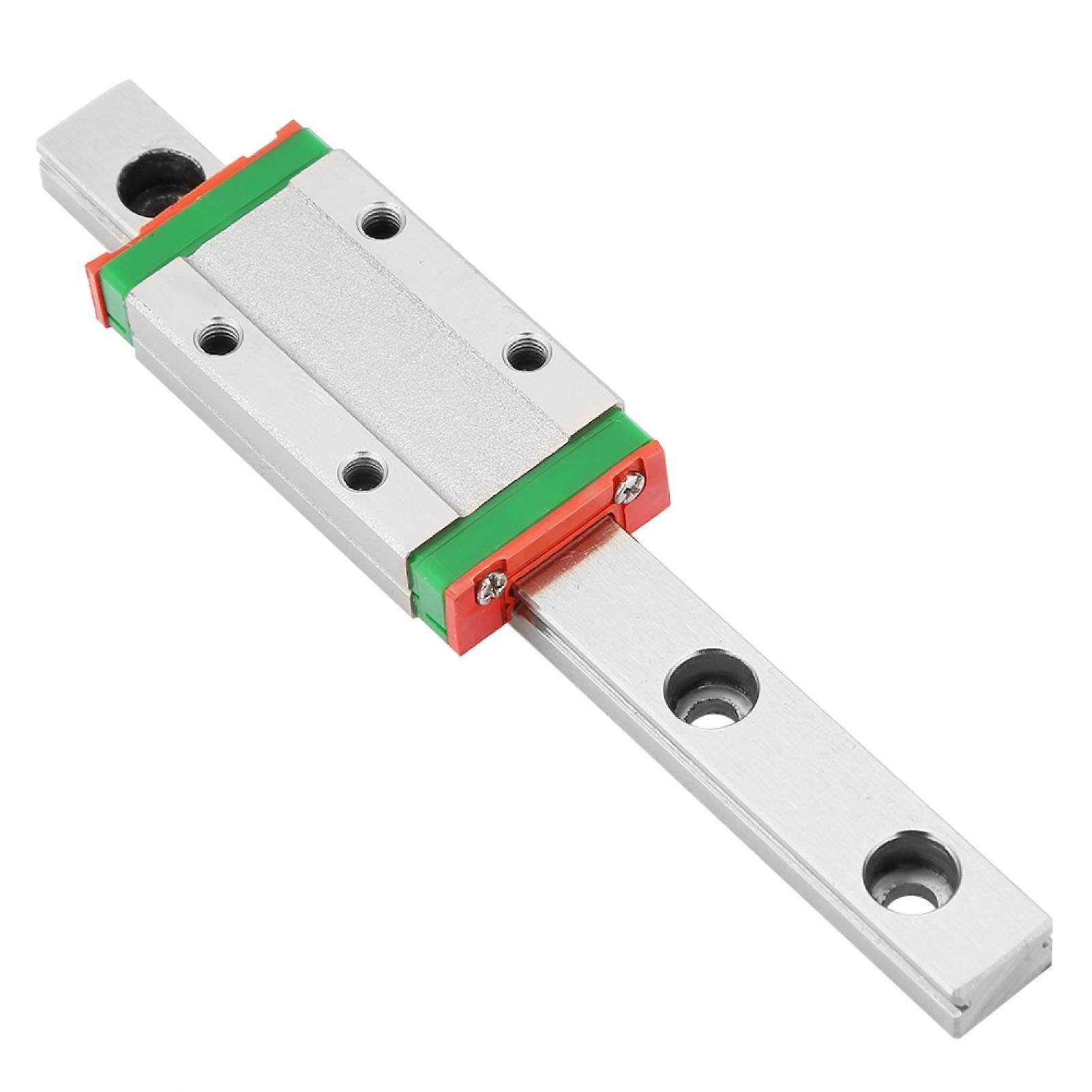 Linear Guide Rail, 100mm MGN9H Miniature Linear Rail Guide Rail 9mm Width + Slide Block