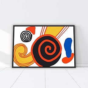 signwin Framed Canvas Wall Art Colorful Geometric Canvas...