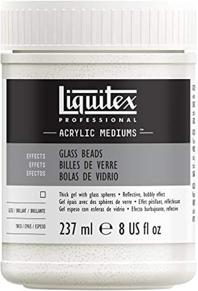 Liquitex Glass Beads Acrylic Texture Gel 237ml 3D Structure