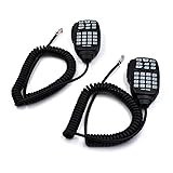 Szcmawo (2-Pack) HM-133V Handheld Speaker Mic