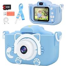 Amazon.com: YUE3000 Cámara de gatos para niños, regalos para niños ...
