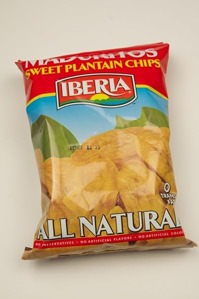 IBERIA SWEET PLANTAIN CHIPS 3.5 OZ