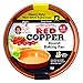 Red Copper 9.5 Inch Round Baking Pan by BulbHead