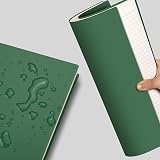 RETTACY A4 Notebook Spiral 300 Pages 100gsm PVC Cover Dark Green view 4