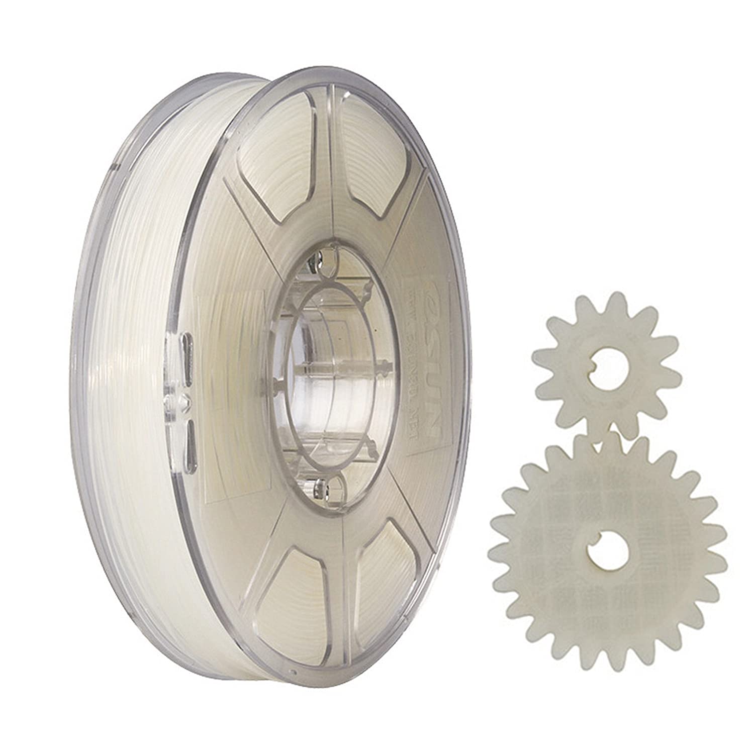 eSUN Nylon Filament 1.75mm, 3D Printer Filament PA, Dimensional Accuracy +/- 0.05mm, 1KG Spool (2.2 LBS) 3D Printing Filament for 3D Printers, Natural