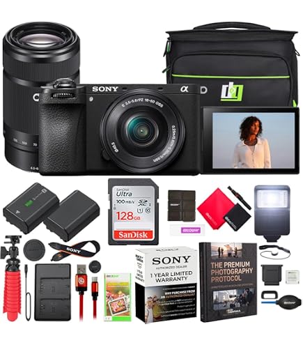 Amazon.com : Sony Alpha a6700 Mirrorless Camera Kit with 18–135mm