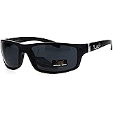 Locs All Black Rectangular Cholo Gangster Mad Dog Plastic Sunglasses