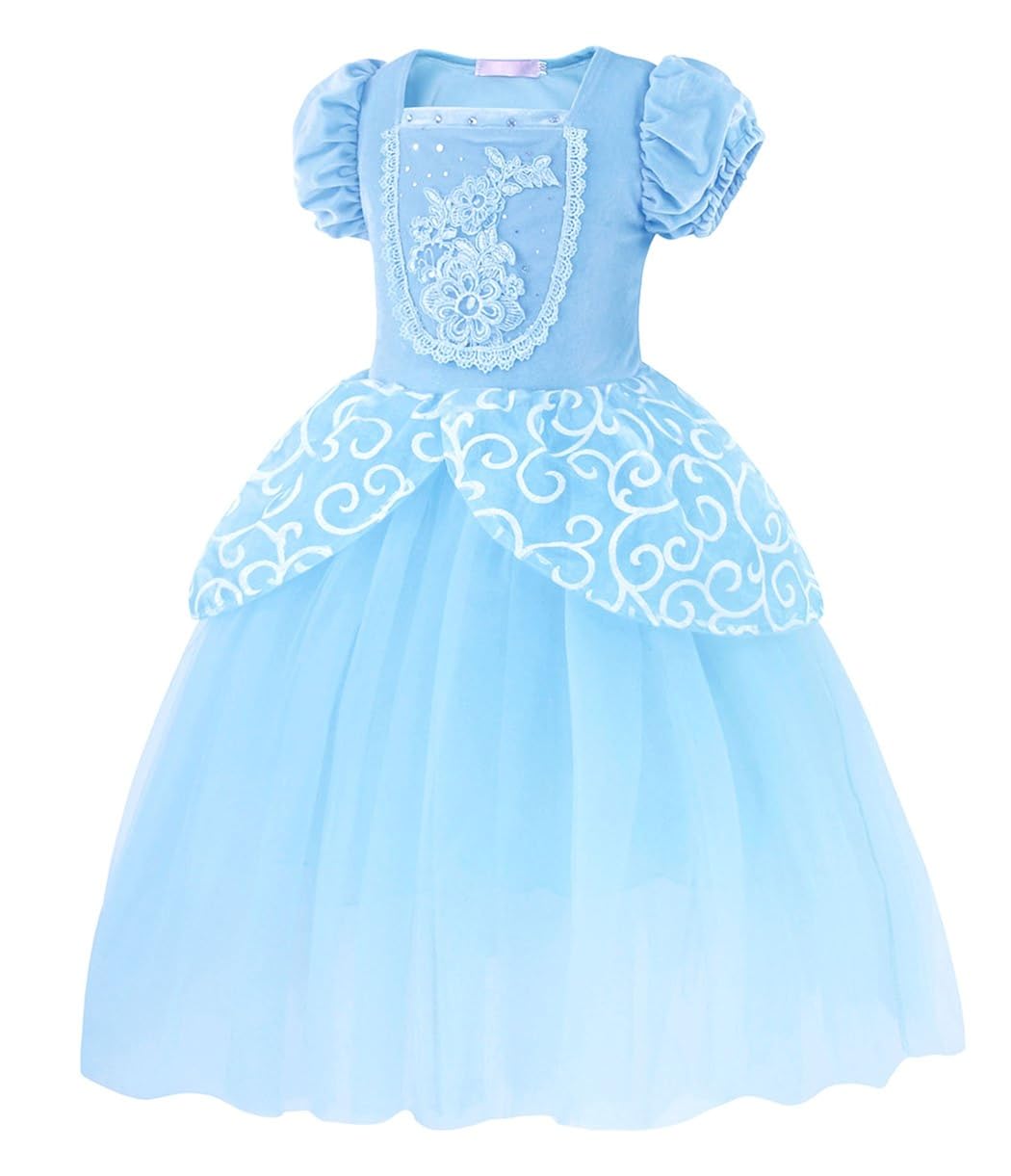 海外輸入 Jurebecia シンデレラ ドレス ガールズ コスチューム 蝶 誕生日パーティー プリンセス コスプレ 6 1 4 5years カラー02 B07mhldc2v 宅送 Www Mixolopedia Com