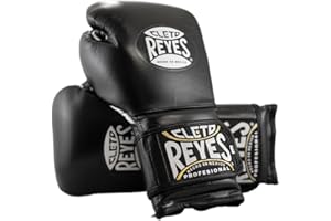 CLETO REYES Training Boxing Gloves with Hook and Loop Closure for Sparring and Heavy Punching Bags, Men and Women, MMA, Kickboxing, Muay Thai